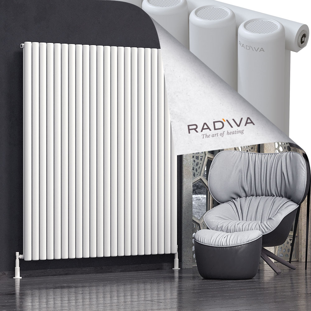 Mati Aluminium Radiator 1800x1624 White - 1