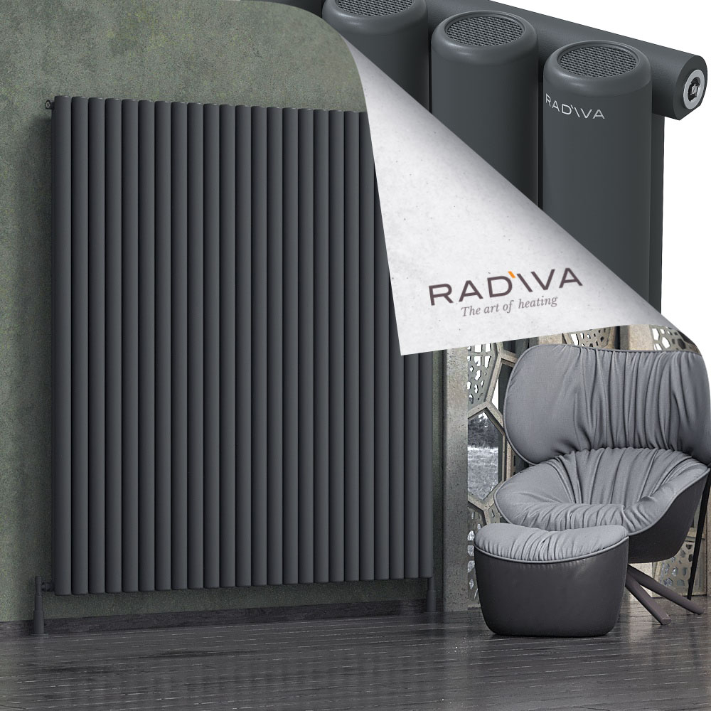 Mati Aluminium Radiator 1800x1772 Dark Anthracite - 1