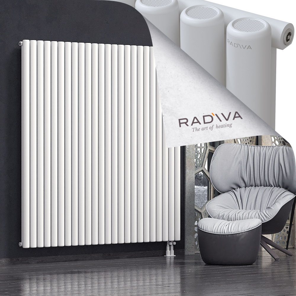 Mati Aluminium Radiator 1800x1772 White - 4