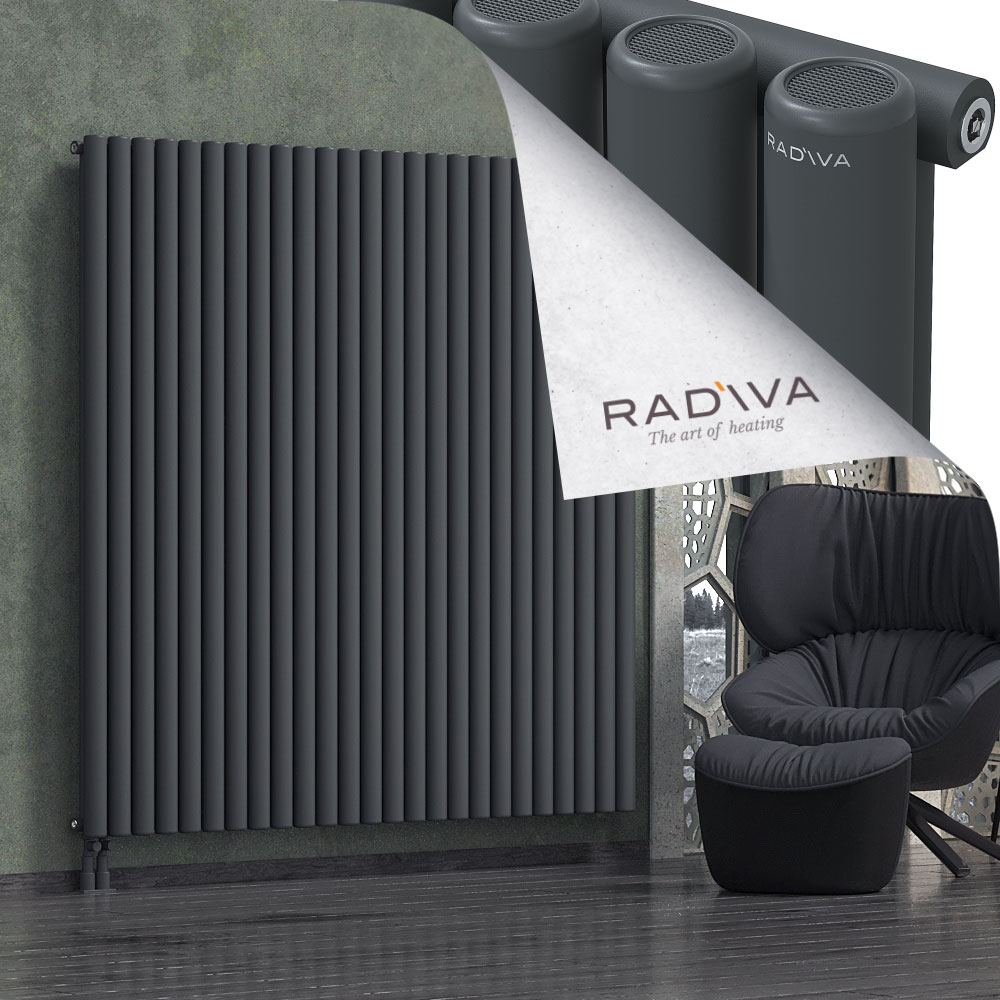 Mati Aluminium Radiator 1800x1846 Dark Anthracite - 3