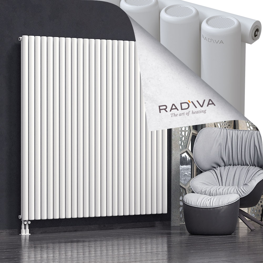 Mati Aluminium Radiator 1800x1846 White - 3