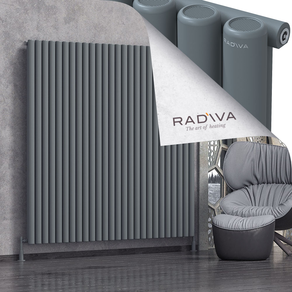 Mati Aluminium Radiator 1800x1920 Anthracite - 1