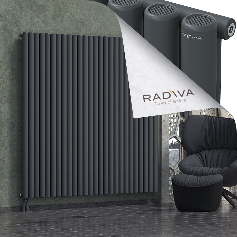 Mati Aluminium Radiator 1800x1920 Dark Anthracite - 3