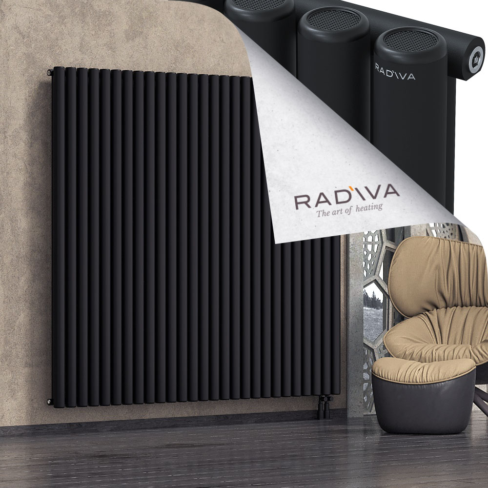 Mati Aluminium Radiator 1800x1994 Black - 4