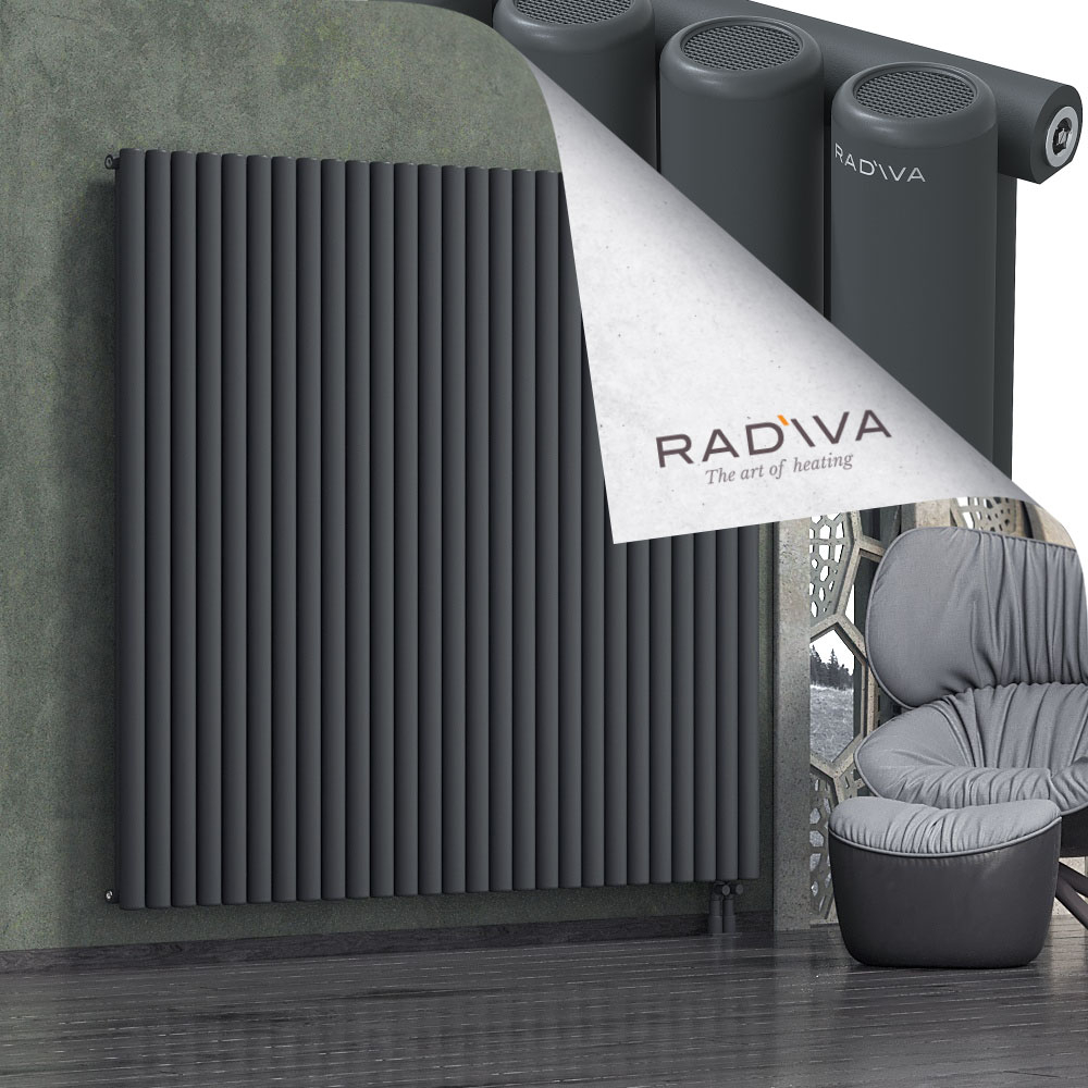 Mati Aluminium Radiator 1800x1994 Dark Anthracite - 4