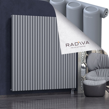 Mati Aluminium Radiator 1800x1994 Grey Bottom Right 50mm
