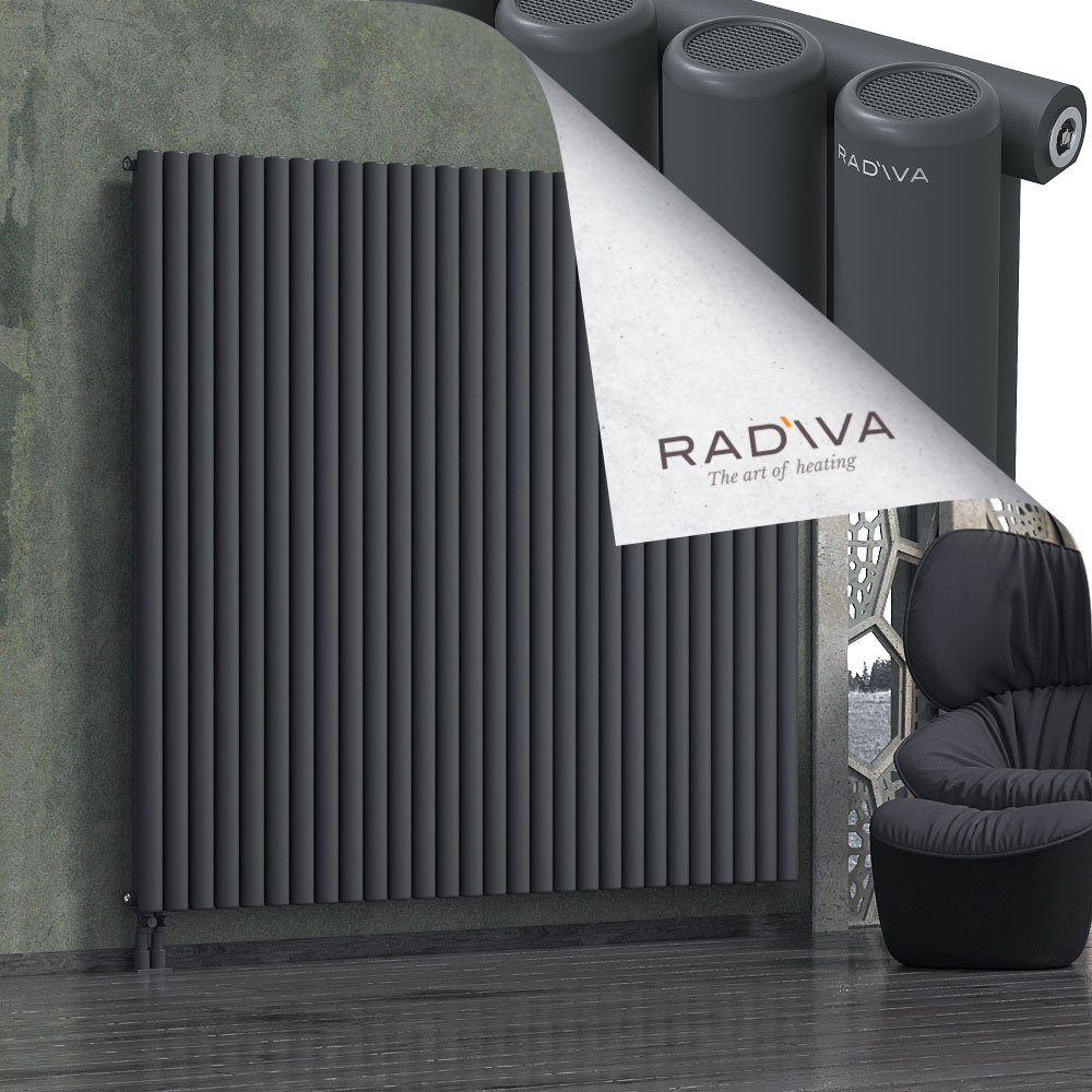 Mati Aluminium Radiator 1800x2068 Dark Anthracite - 3