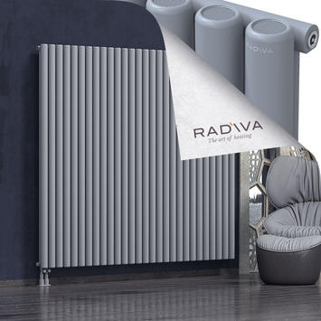 Mati Aluminium Radiator 1800x2068 Grey Bottom Left 50mm