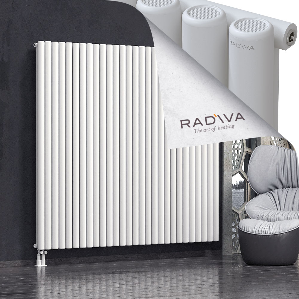 Mati Aluminium Radiator 1800x2068 White - 3