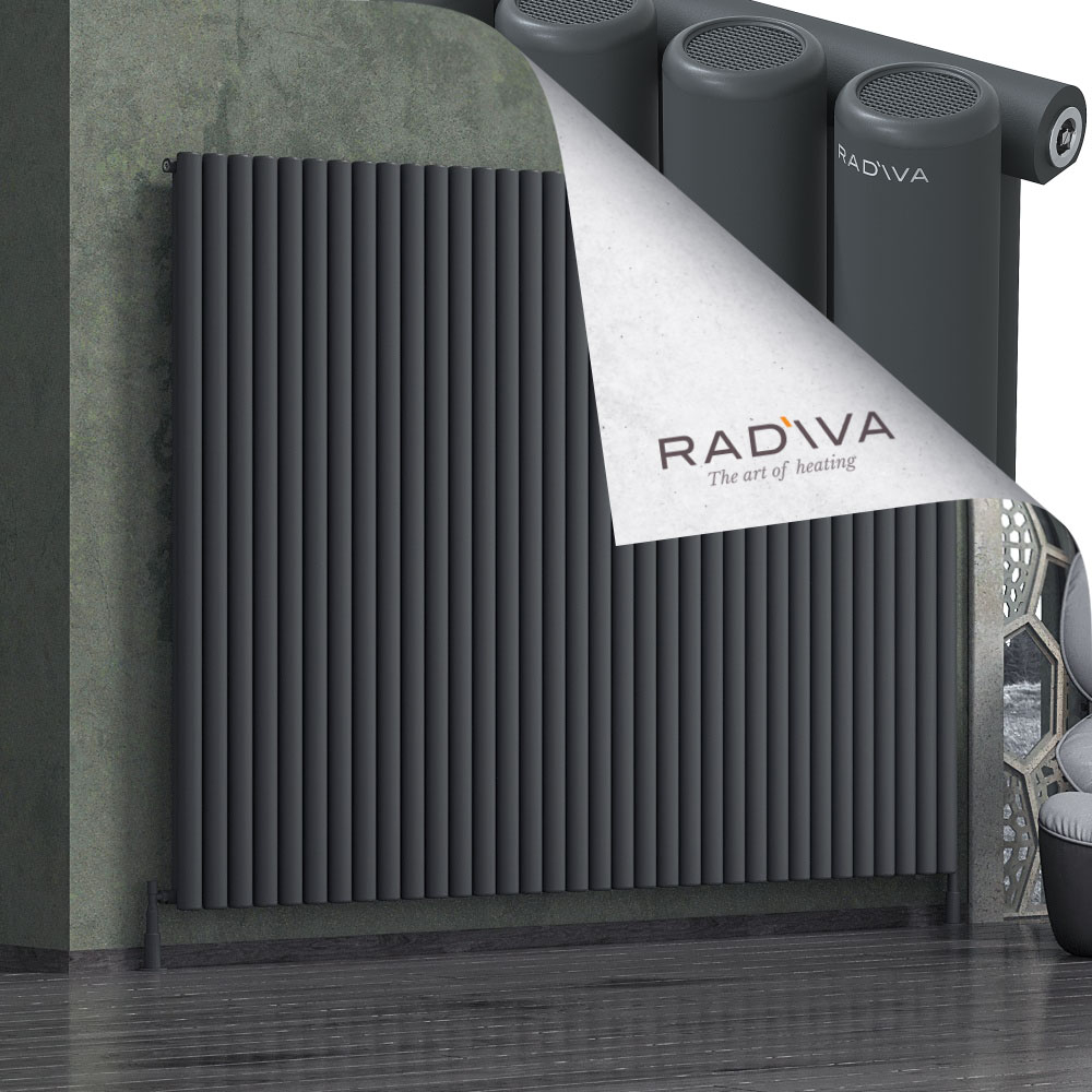 Mati Aluminium Radiator 1800x2512 Dark Anthracite - 1