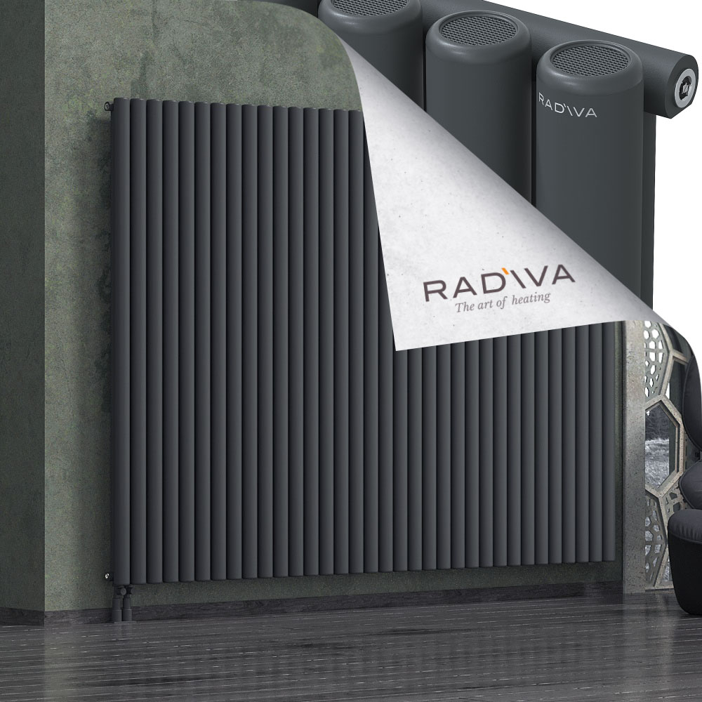 Mati Aluminium Radiator 1800x2512 Dark Anthracite - 3
