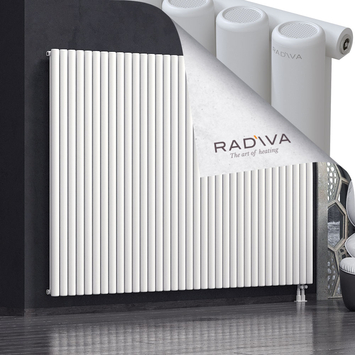 Mati Aluminium Radiator 1800x2586 White Bottom Right 50mm