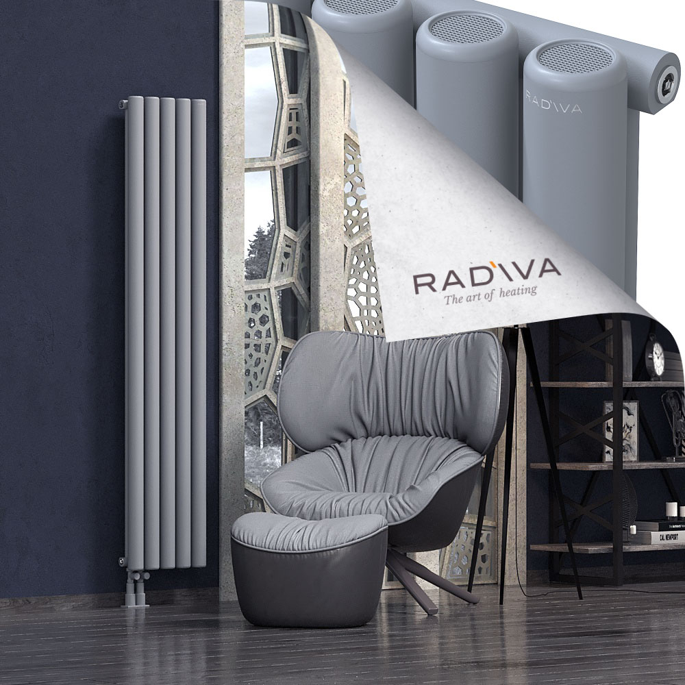 Mati Aluminium Radiator 1800x366 Grey - 3
