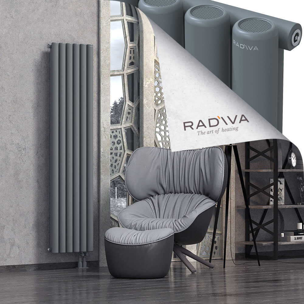 Mati Aluminium Radiator 1800x440 Anthracite - 4