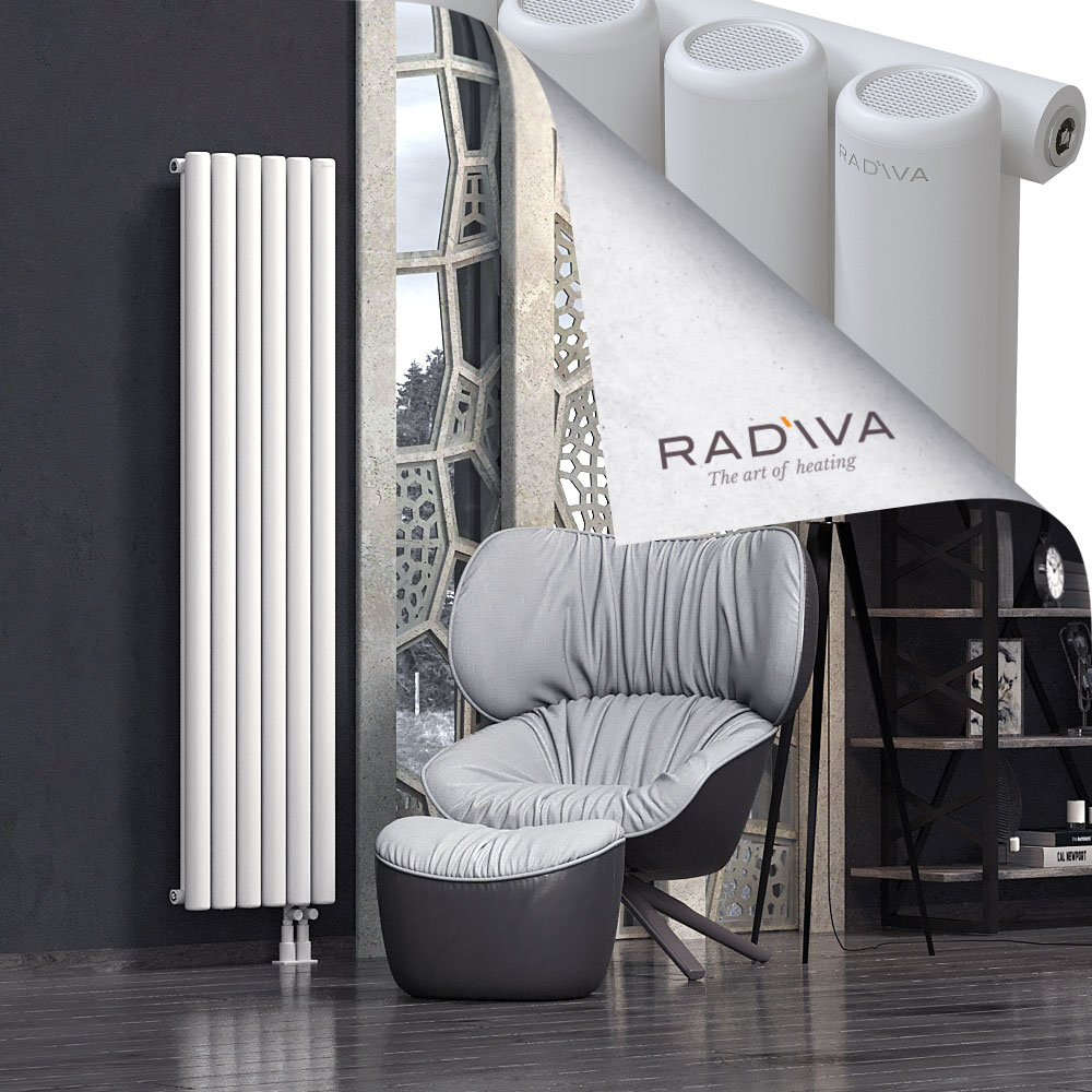 Mati Aluminium Radiator 1800x440 White - 4