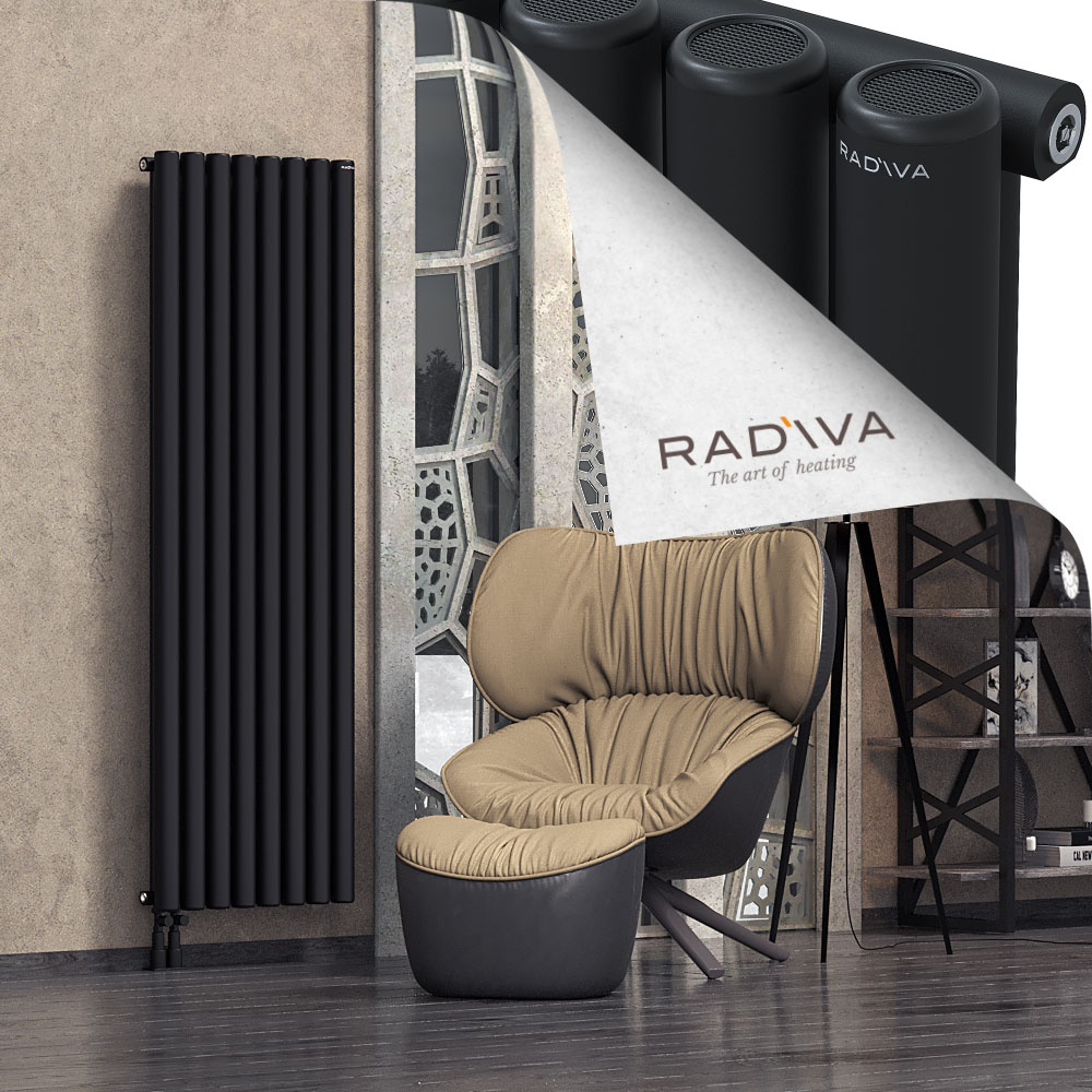 Mati Aluminium Radiator 1800x588 Black - 3