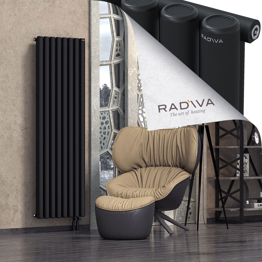 Mati Aluminium Radiator 1800x588 Black - 4
