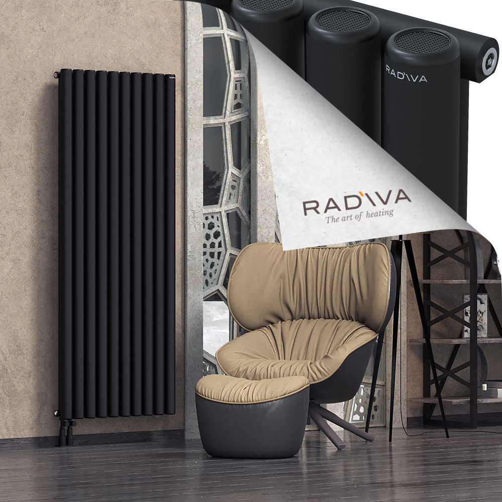 Mati Aluminium Radiator 1800x736 Black - 3
