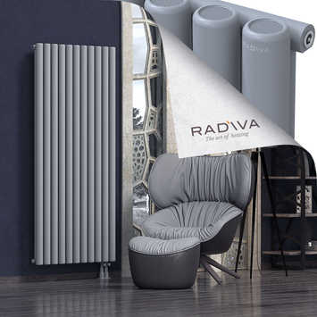 Mati Aluminium Radiator 1800x810 Grey Bottom Right 50mm