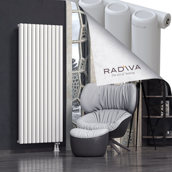 Mati Aluminium Radiator 1800x810 White Bottom Right 50mm
