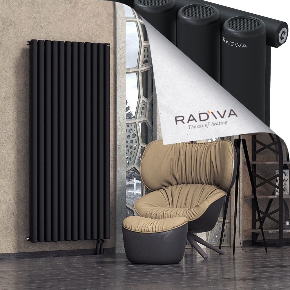 Mati Aluminium Radiator 1800x884 Black - 4
