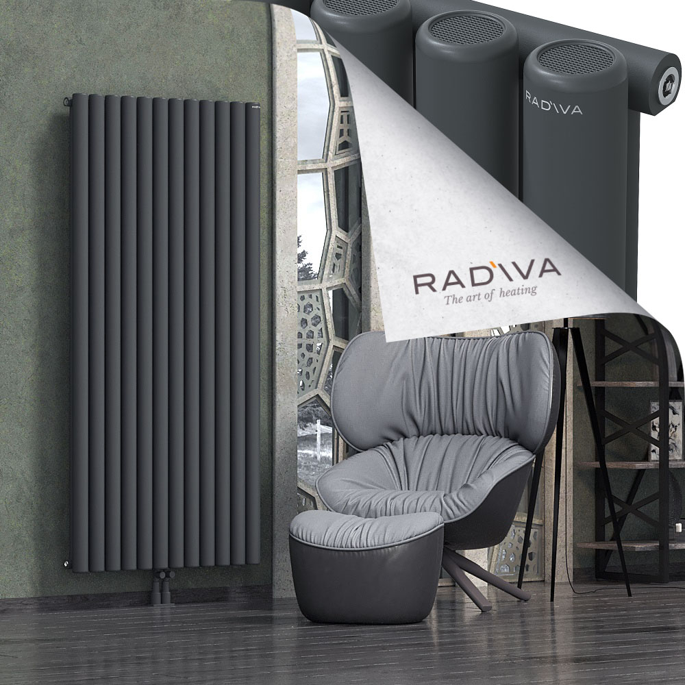 Mati Aluminium Radiator 1800x884 Dark Anthracite - 2