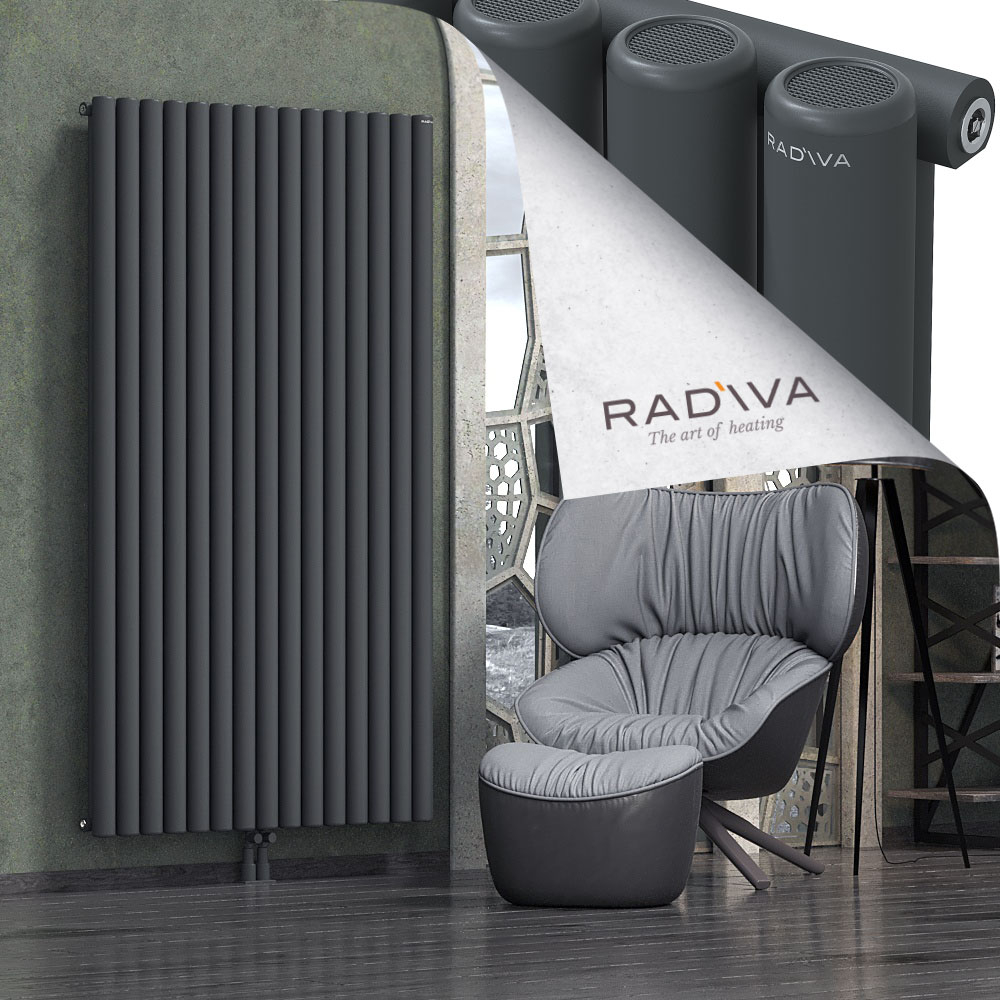 Mati Aluminium Radiator 1900x1106 Dark Anthracite - 2