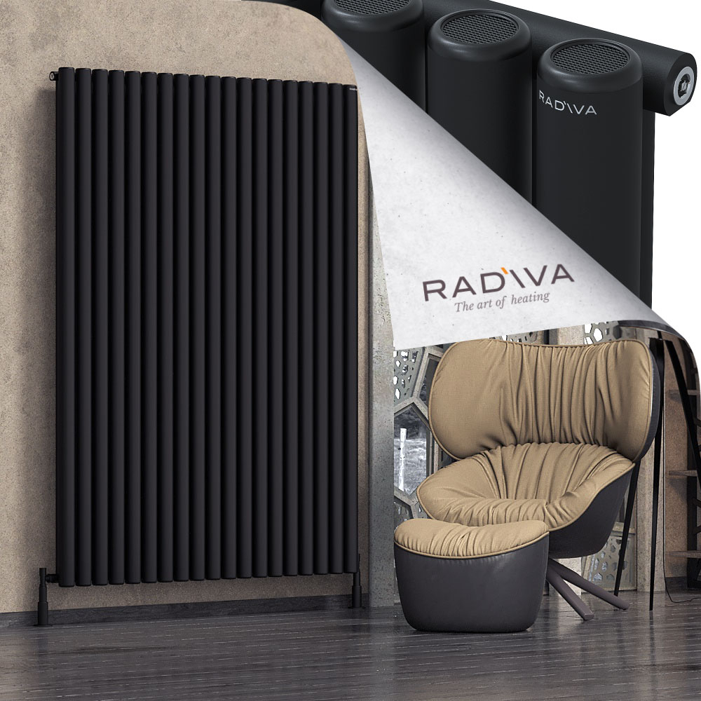 Mati Aluminium Radiator 1900x1402 Black - 1