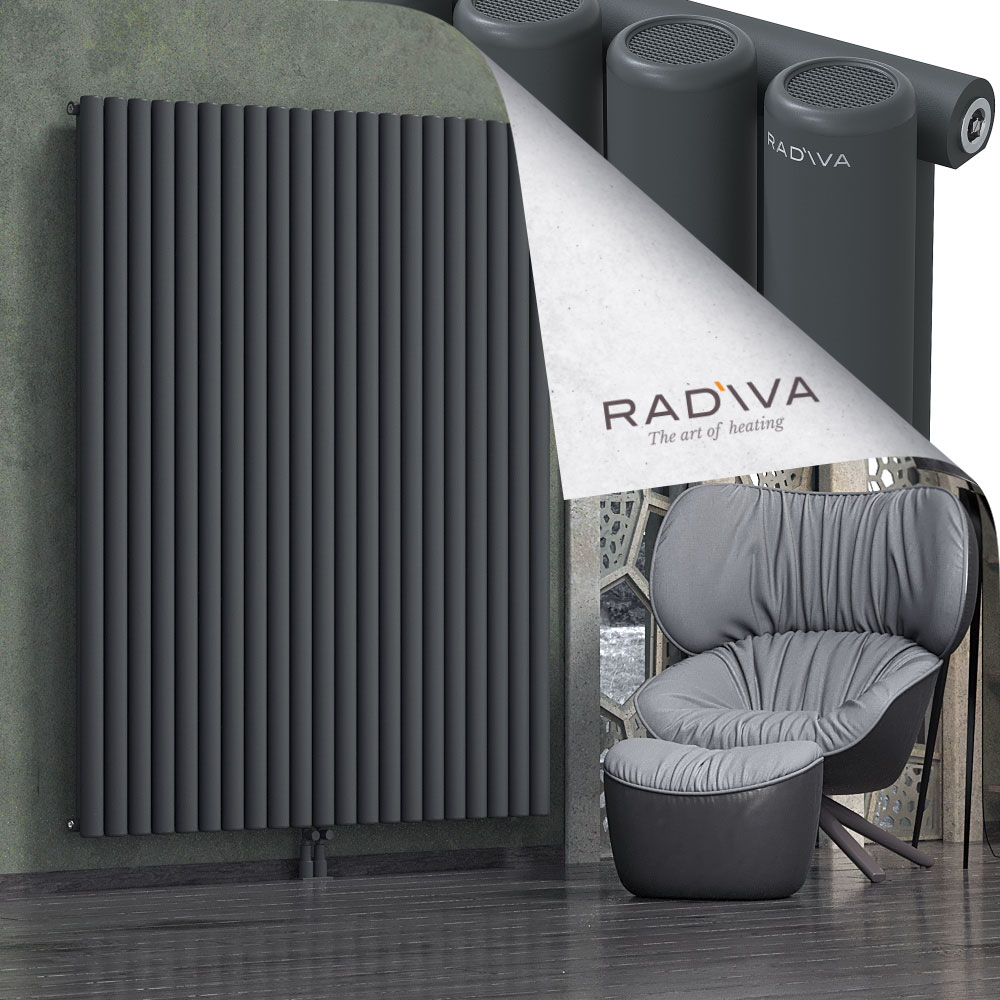 Mati Aluminium Radiator 1900x1550 Dark Anthracite - 2