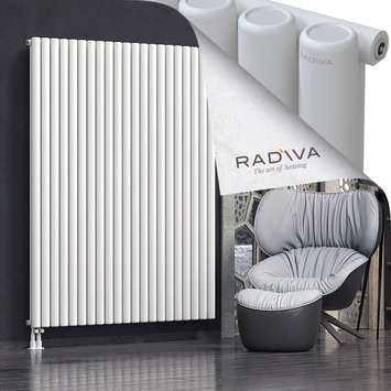Mati Aluminium Radiator 1900x1550 White Bottom Left 50mm