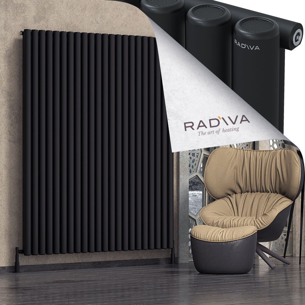 Mati Aluminium Radiator 1900x1624 Black - 1