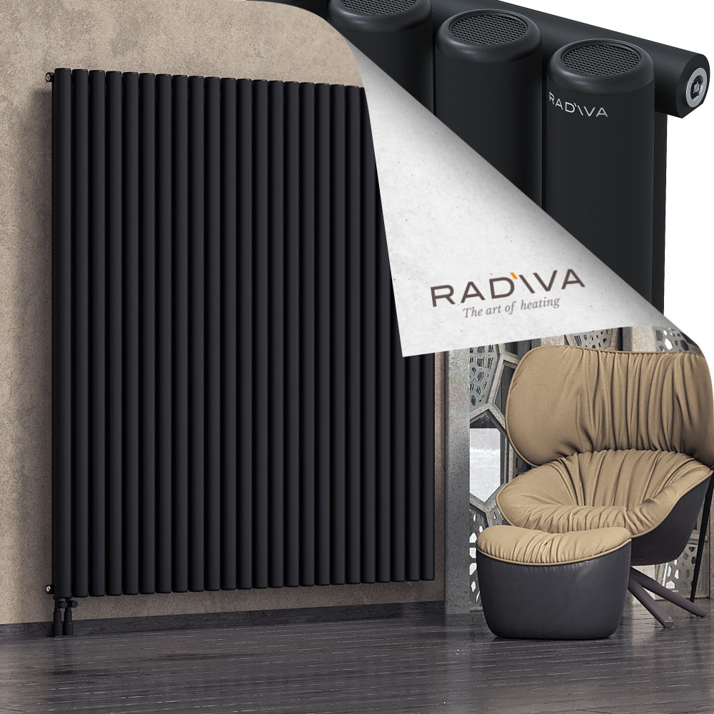 Mati Aluminium Radiator 1900x1772 Black - 3