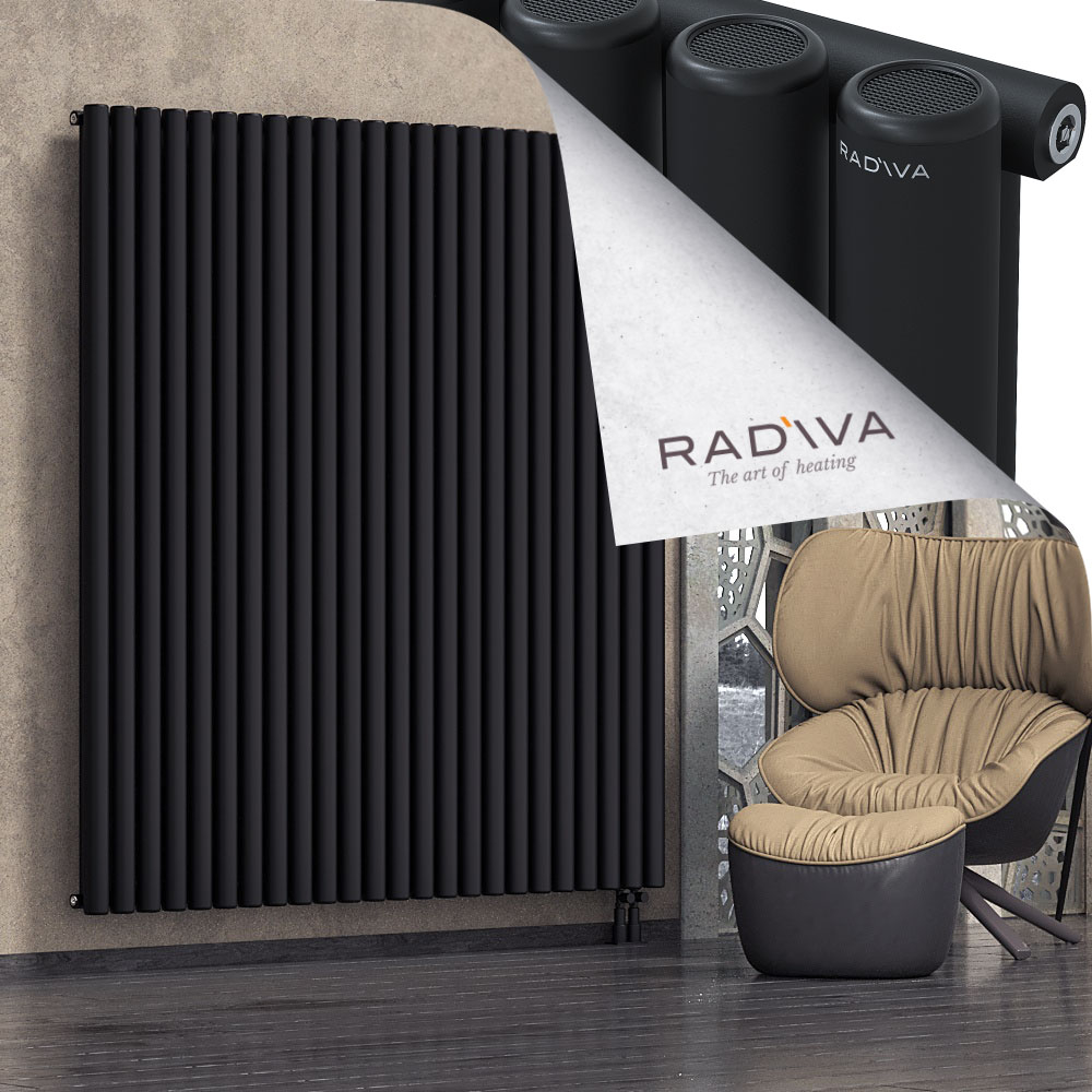 Mati Aluminium Radiator 1900x1772 Black - 4