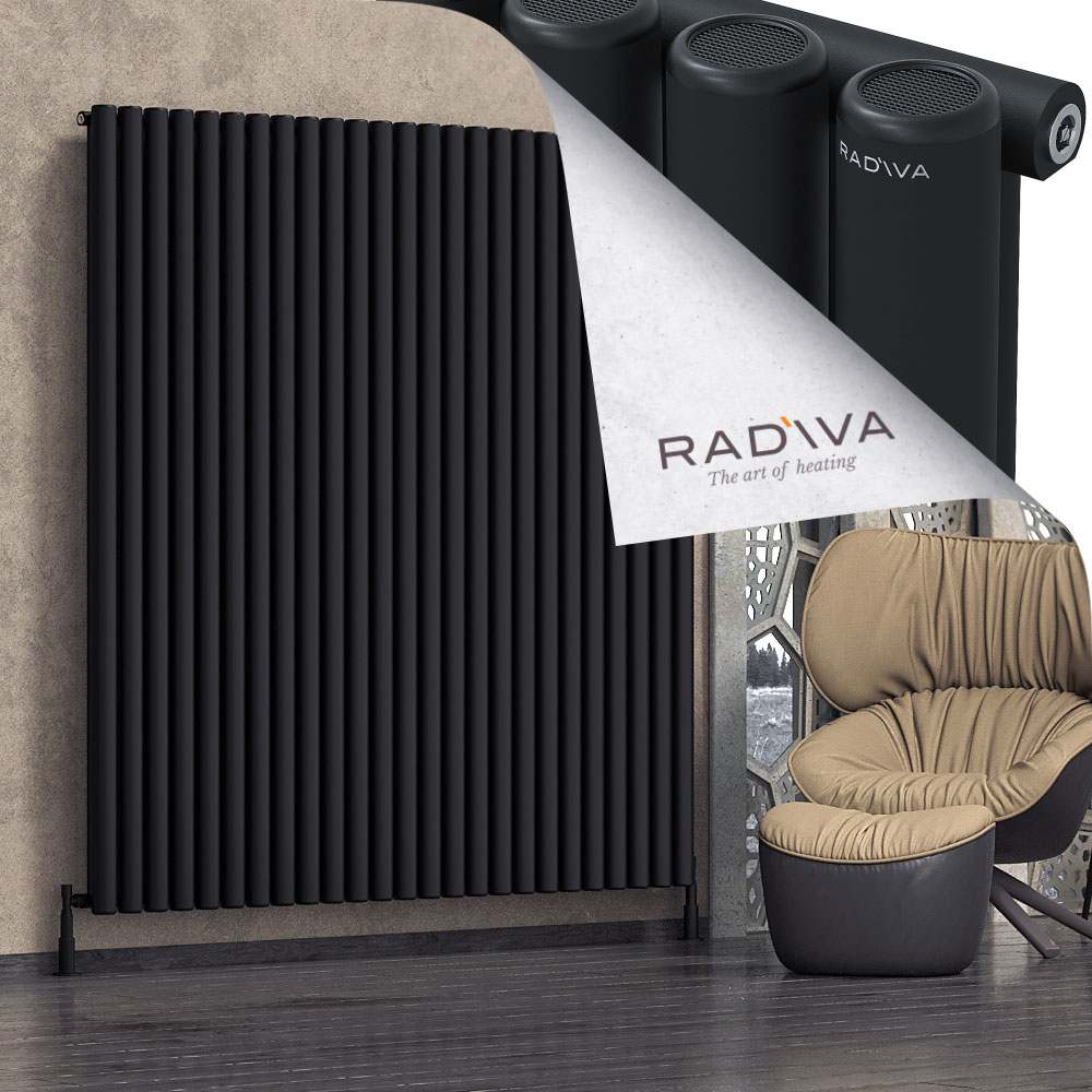 Mati Aluminium Radiator 1900x1846 Black - 1