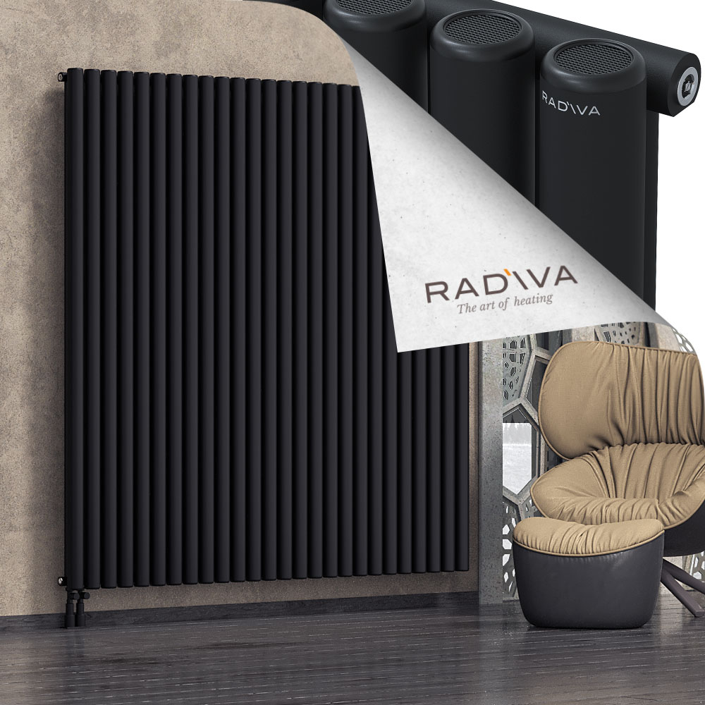 Mati Aluminium Radiator 1900x1920 Black - 3