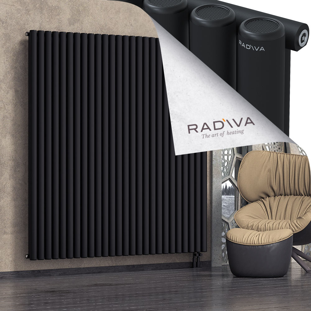 Mati Aluminium Radiator 1900x1920 Black - 4