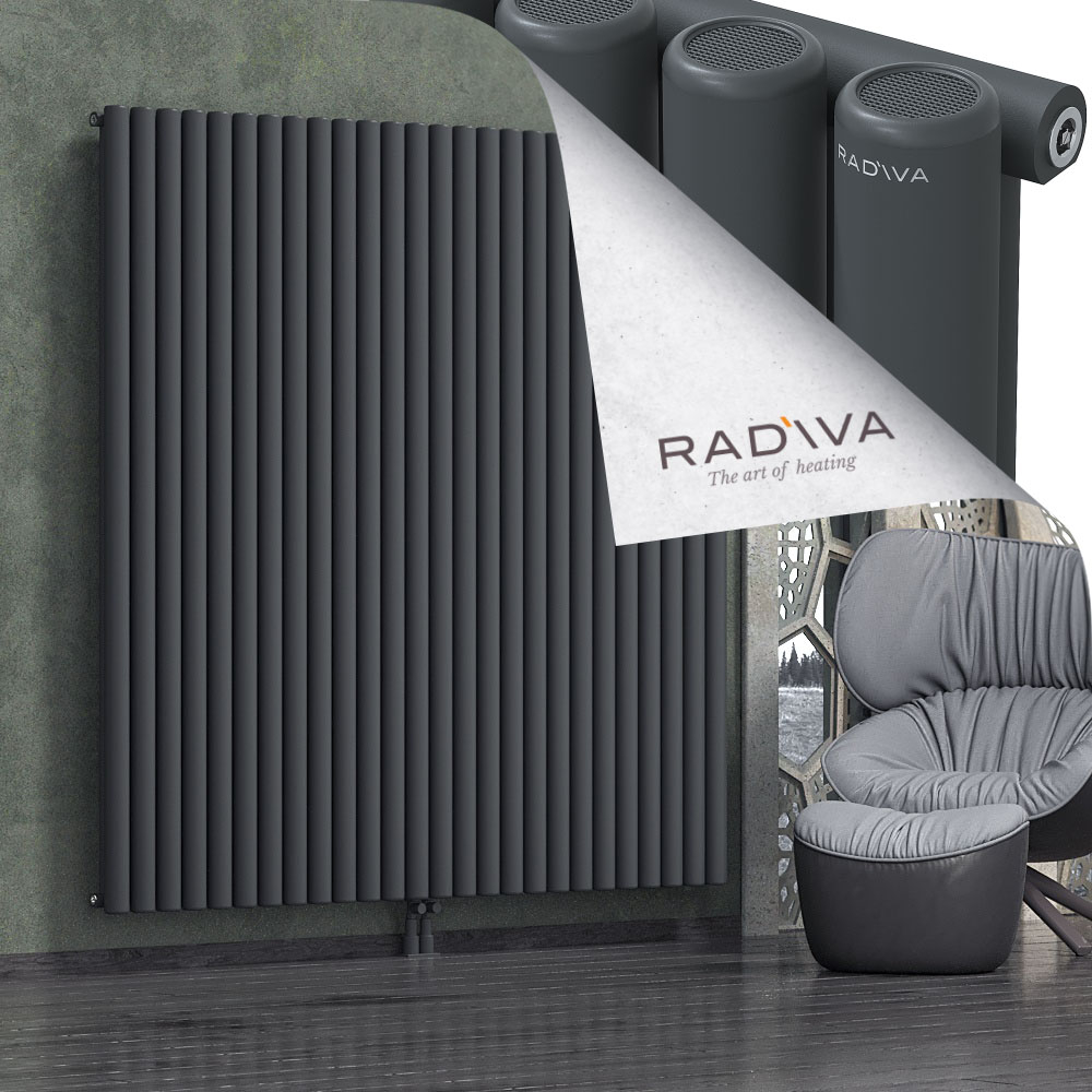 Mati Aluminium Radiator 1900x1920 Dark Anthracite - 2
