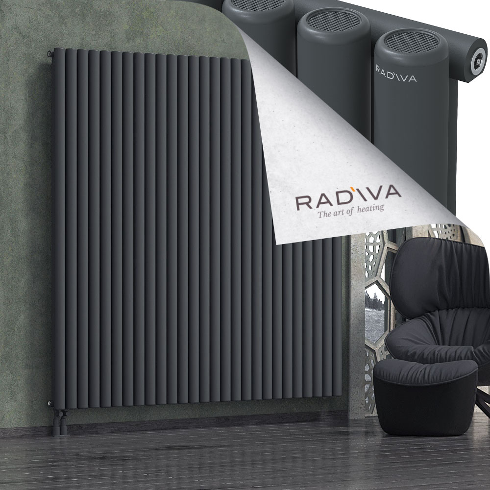 Mati Aluminium Radiator 1900x1994 Dark Anthracite - 3