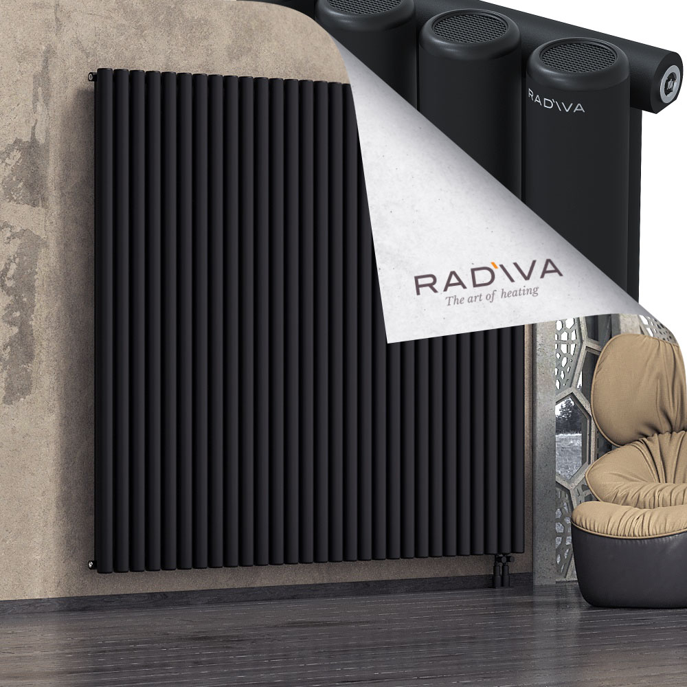 Mati Aluminium Radiator 1900x2142 Black - 4