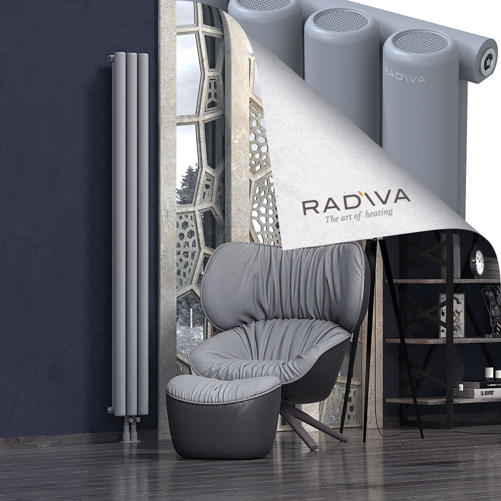 Mati Aluminium Radiator 1900x218 Grey - 4