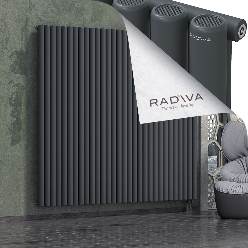 Mati Aluminium Radiator 1900x2216 Dark Anthracite - 4