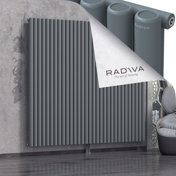 Mati Aluminium Radiator 1900x2290 Anthracite Bottom Middle 50mm