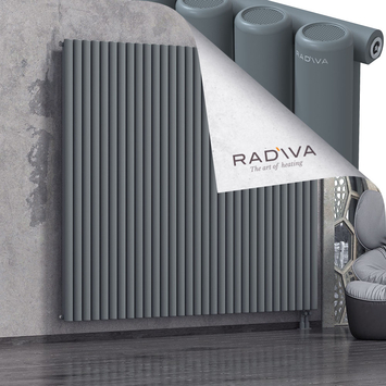Mati Aluminium Radiator 1900x2290 Anthracite Bottom Right 50mm