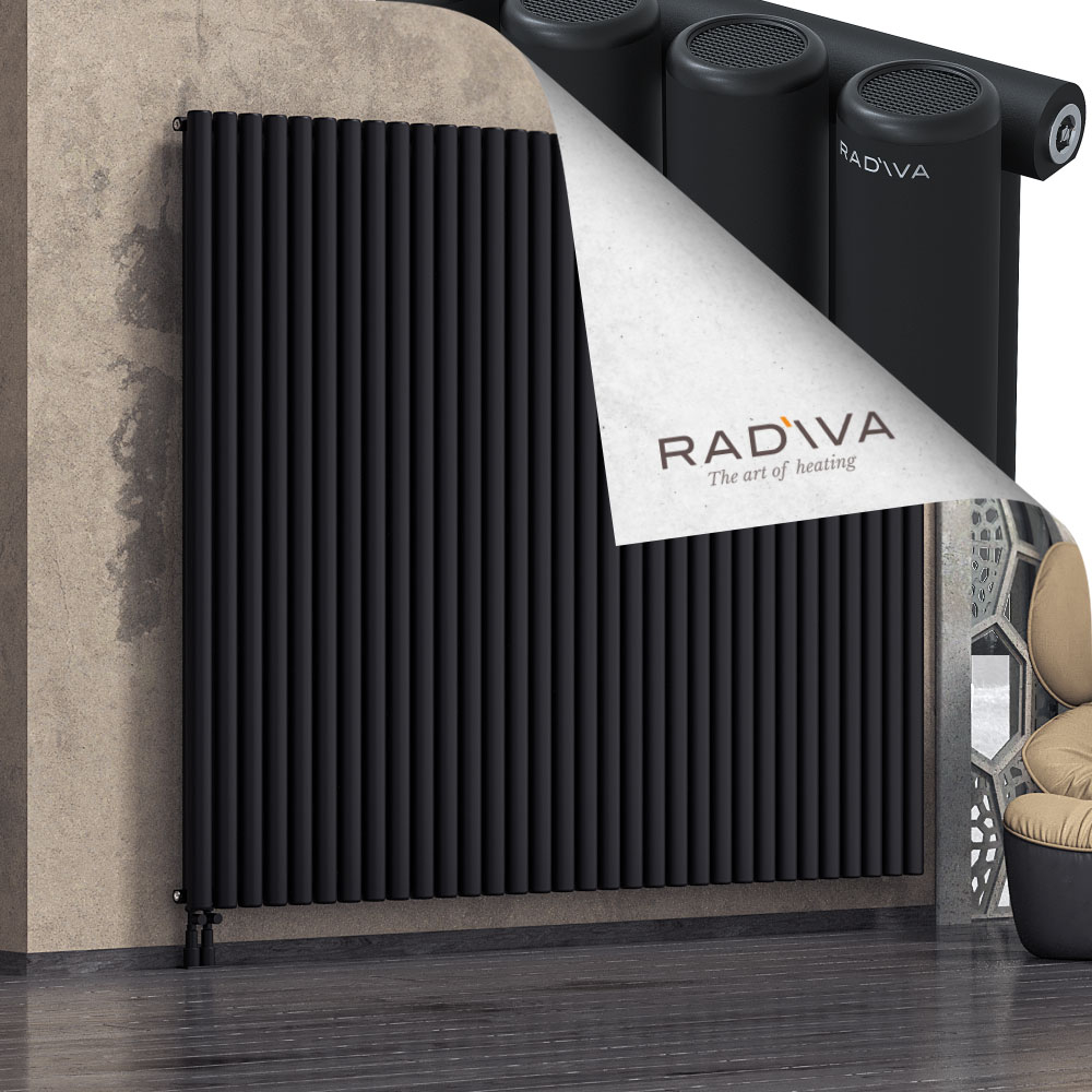 Mati Aluminium Radiator 1900x2364 Black - 3