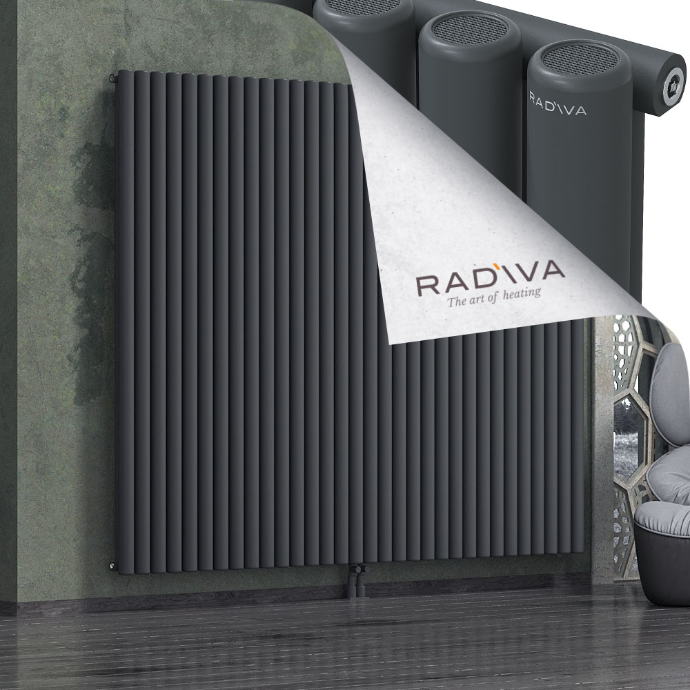 Mati Aluminium Radiator 1900x2364 Dark Anthracite - 2