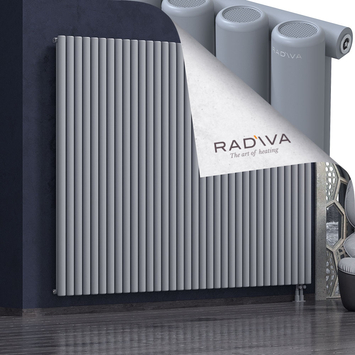 Mati Aluminium Radiator 1900x2512 Grey Bottom Right 50mm