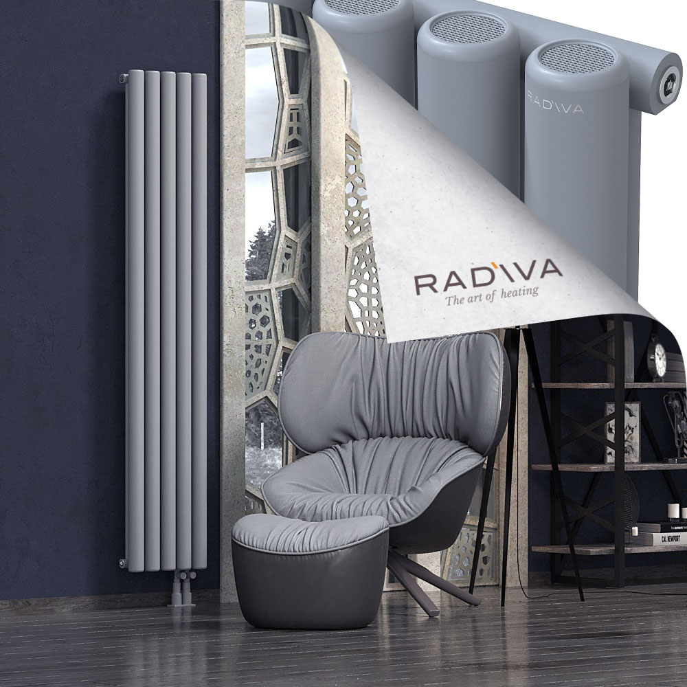 Mati Aluminium Radiator 1900x366 Grey - 4