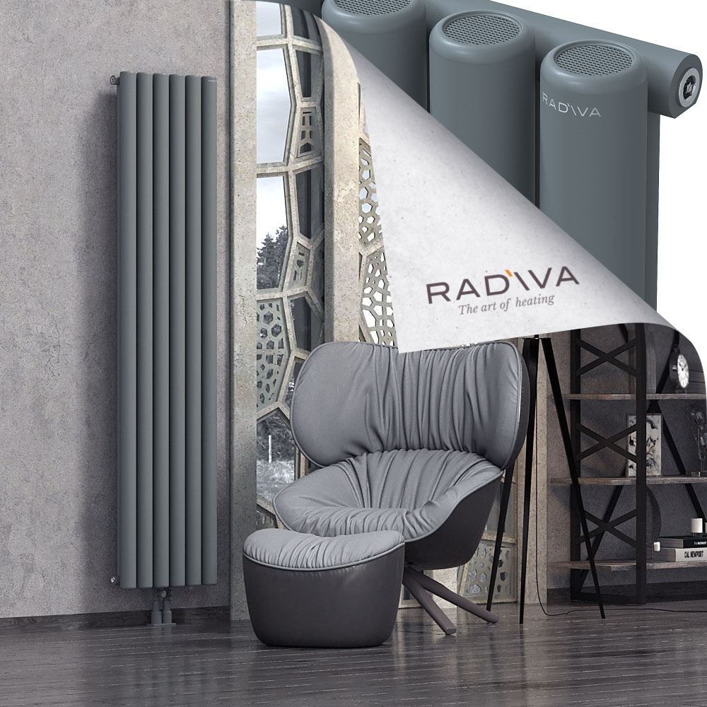Mati Aluminium Radiator 1900x440 Anthracite - 2