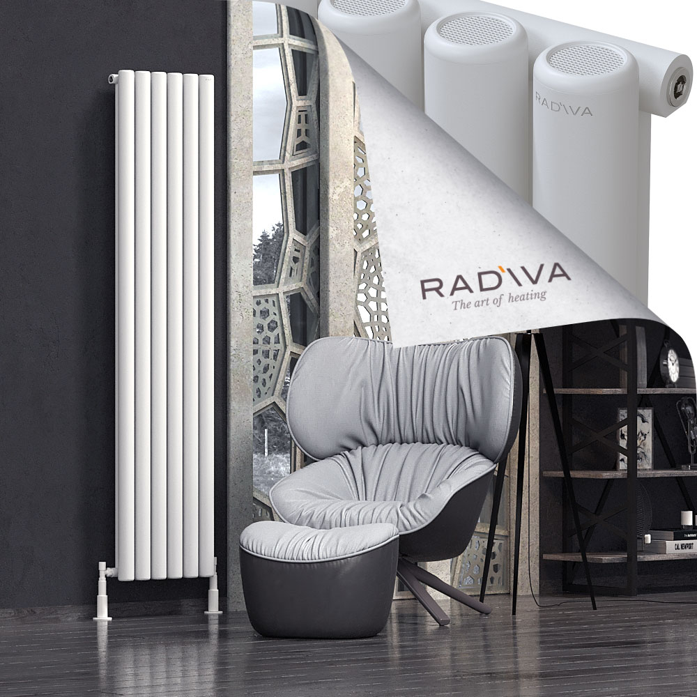 Mati Aluminium Radiator 1900x440 White - 1