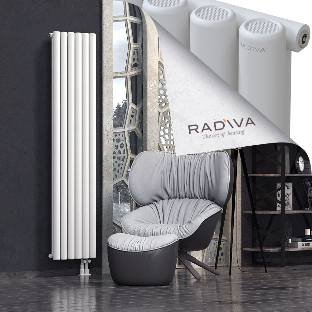 Mati Aluminium Radiator 1900x440 White - 4